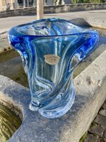 Vase Val Saint Lambert en cristal • Vintage 1950/60 26.5 cm