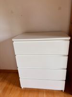 MALM Ikea Kommode weiss 4 Schubladen guter Zustand