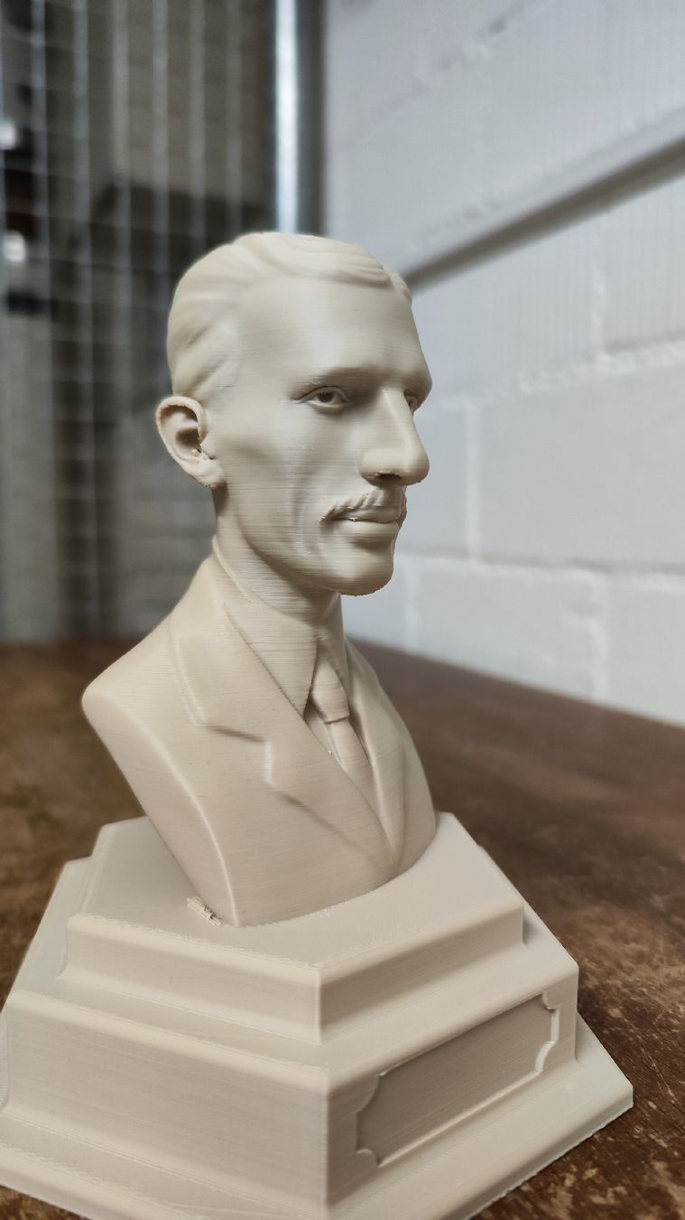 Sculptures & Statues: Nikola Tesla Büste – Neuf (Voir description) à Zürich par turbopuz 4