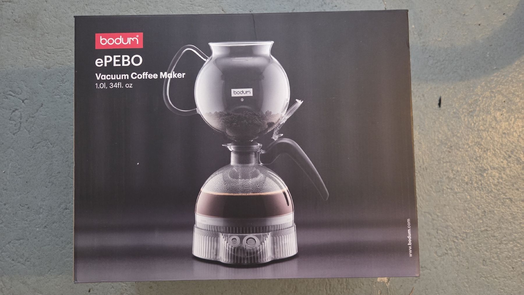 Bodum Macchine per caffè & Macchine per espresso: Bodum ePEBO Vacuum Coffee Maker 1.0L, neu – Nuovo (secondo la descrizione) da Umiken venduto da R.Zicola