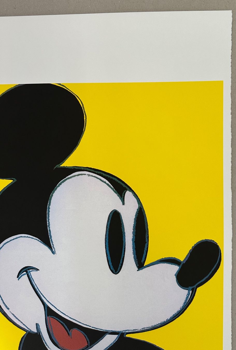 Tableaux: Andy Warhol: Mickey Mouse POP ART 92/100 – Neuf (Voir description) à Meilen par Smgdesign 4