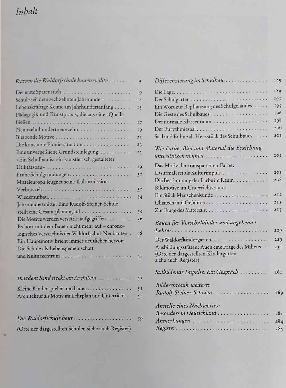 Libri: Die Waldorfschule Baut - Architektur Buch / Steiner Schule – Usato da Bellach venduto da JingleJerry 3