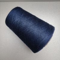 Kaschmir 70% Seide 30% von Botto Poala, Gold 400g azzurro