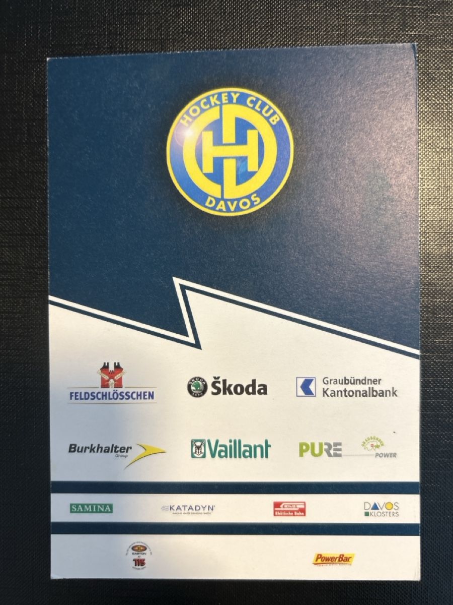 Autogramme: Autogramm Reto Von Arx HCD – Gebraucht aus Langnau im Emmental von Iriss 1