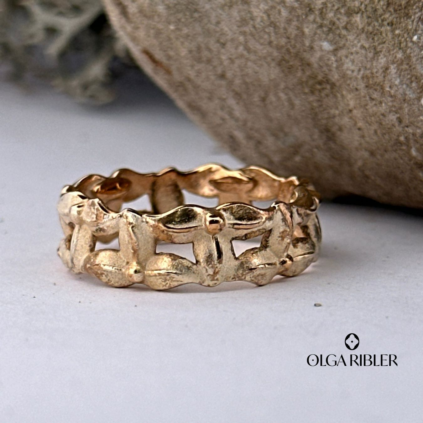 Olga Ribler Anelli: Filigraner Silber Ring 925  Grösse 58 – Nuovo (secondo la descrizione) da Luzern venduto da Schmuckoutlet