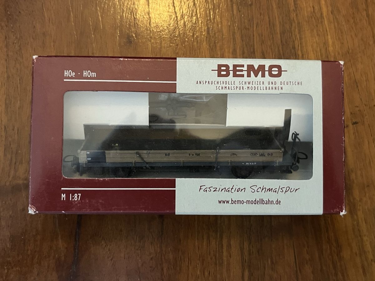 Bemo Modelleisenbahnen: Bemo 4 Güterwagen – Gebraucht aus Blonay von babast_ 6