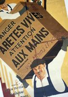4 Umgeleite Filmplakate / Affiches détournées - Français