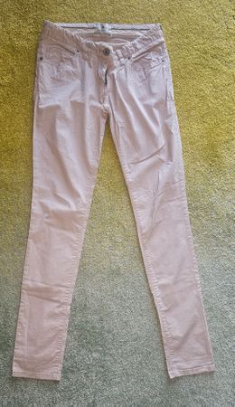 Hose Maison Scotch altrosa schmaler, sehr tiefer Schnitt 36