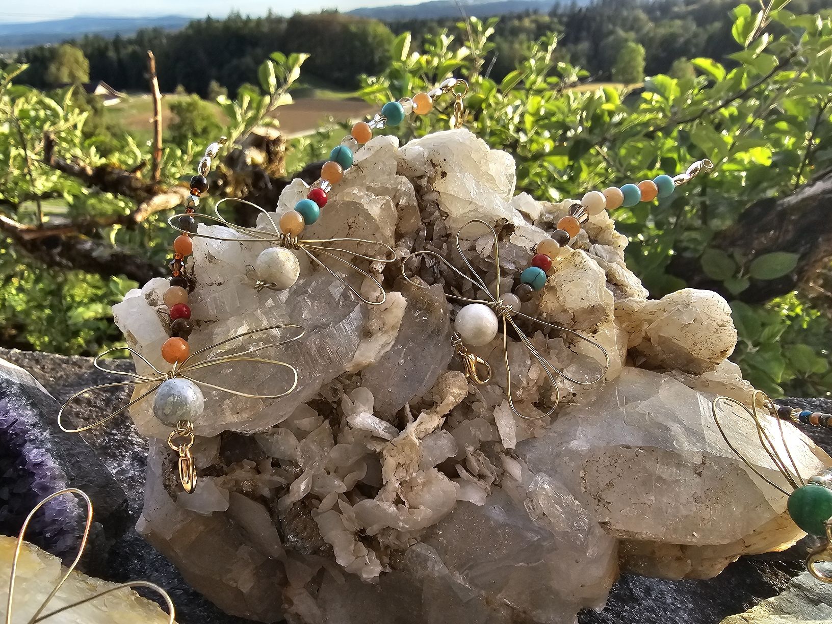 Pendentifs: Handgemachte Libellen, Mutmacher – Neuf avec emballage d'origine à Niederrohrdorf par DieBuechersammlerin 2