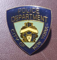 F363 Pin Police Department City New York