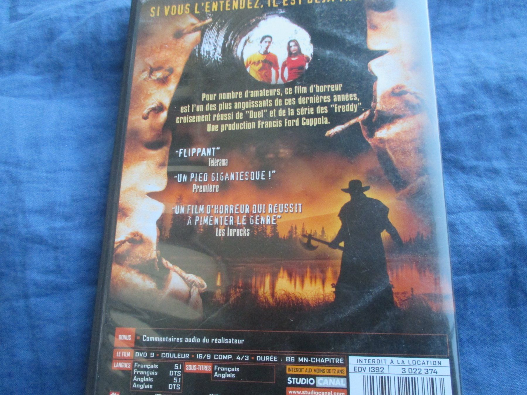 Tutti i DVDs: Jeepers Creepers – Usato da Colombier NE venduto da Nevenma 1