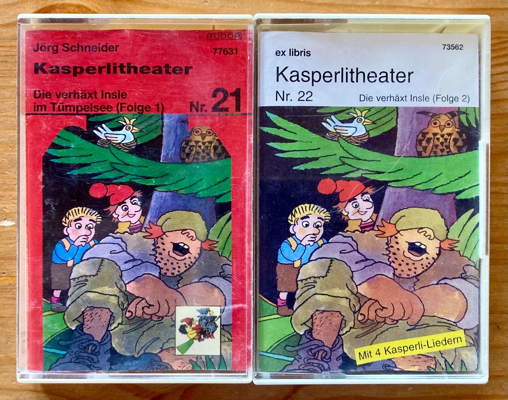 Musicassette: 2x Kasperlitheater (ex libris/Tudor, 1995) – Usato da Zürich venduto da Djmotionch