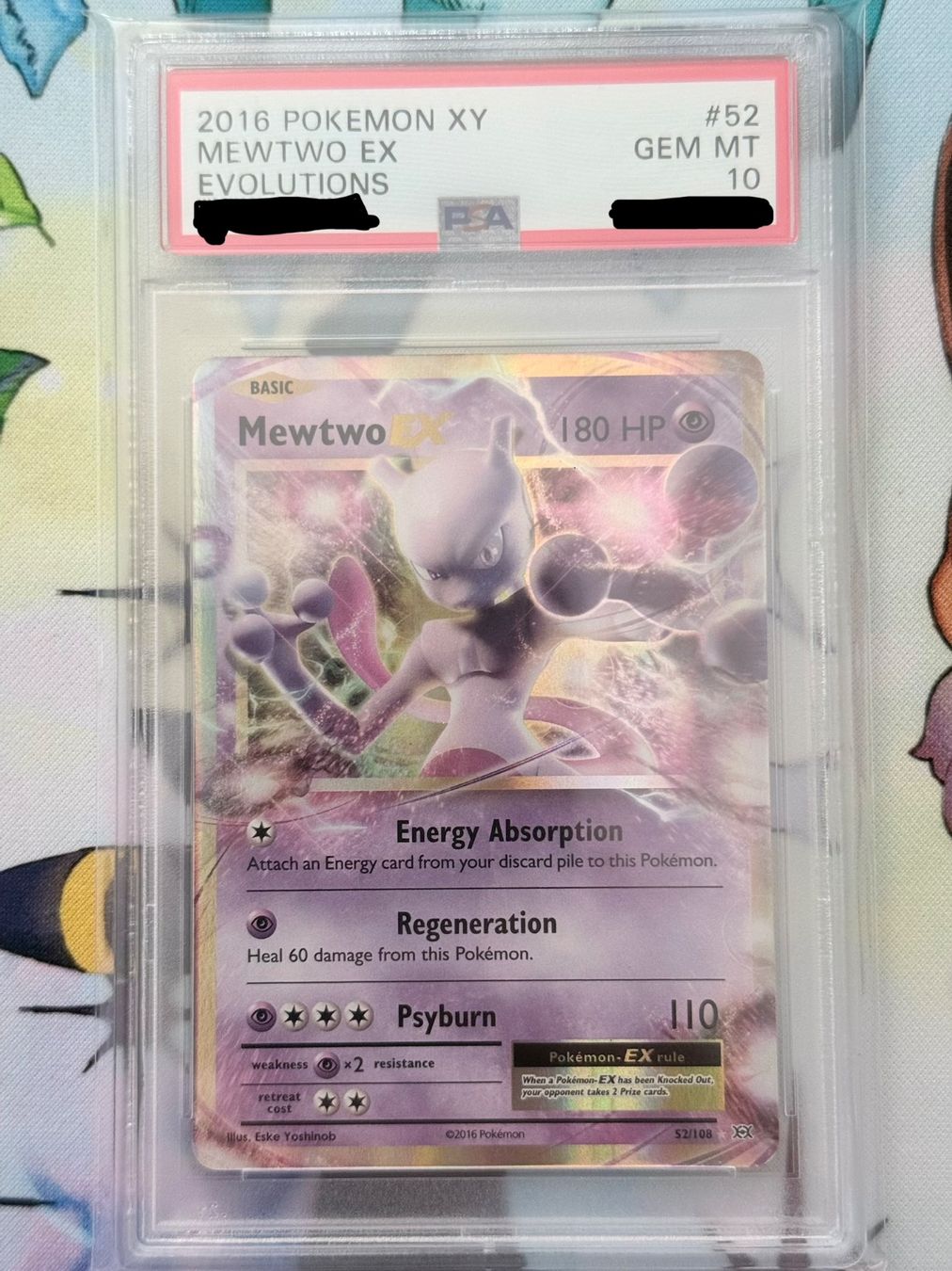Pokémon Sammelbilder & Trading cards: Pokemon XY Mewtwo EX PSA10 – Neu (gemäss Beschreibung) aus Grindelwald von DMark