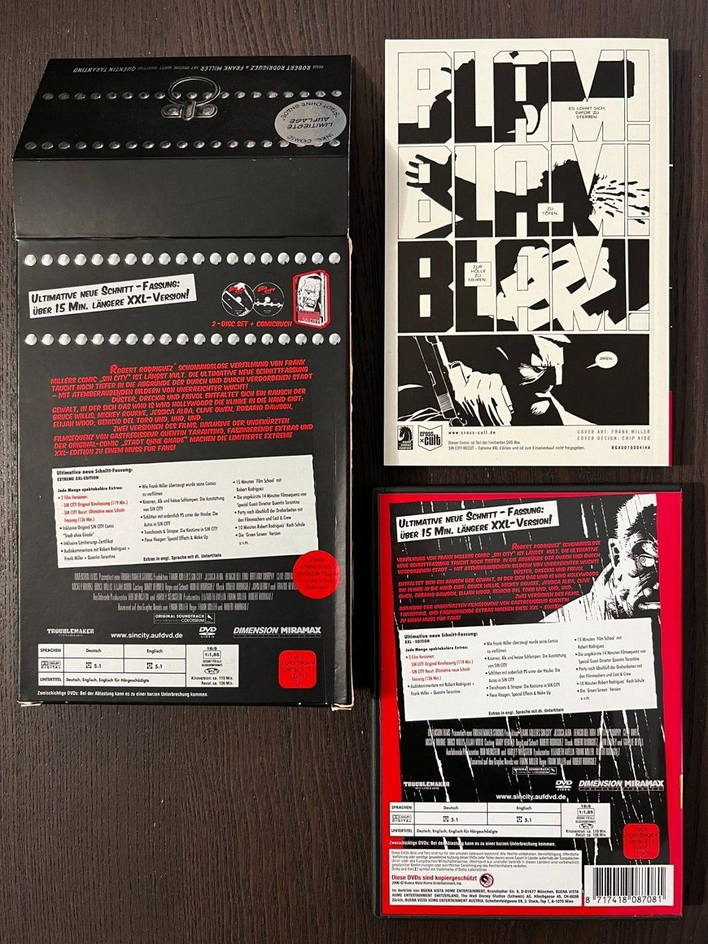 Tutti i DVDs: Sin City – Usato da Zürich venduto da FilmFreunde 3