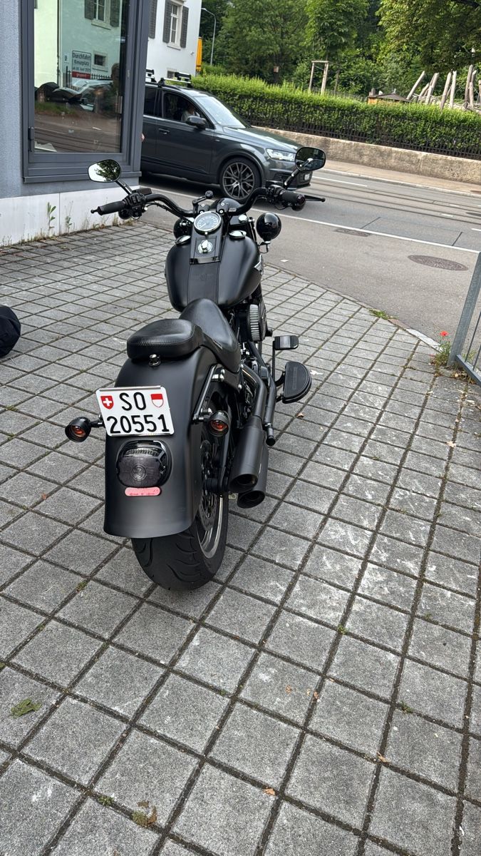 Harley-Davidson Chopper: Harley Davidson FLSTFBS Fat Boy S Special ABS – Neu (gemäss Beschreibung) aus Buchs ZH von ceeem17 2