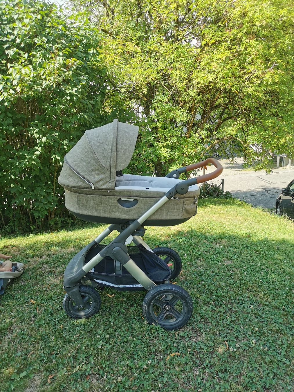 Stokke Kinderwagen: Stokke Cruise Kinderwagen mit vielen Komponenten. – Gebraucht aus Lohn-Ammannsegg von Egge5 3