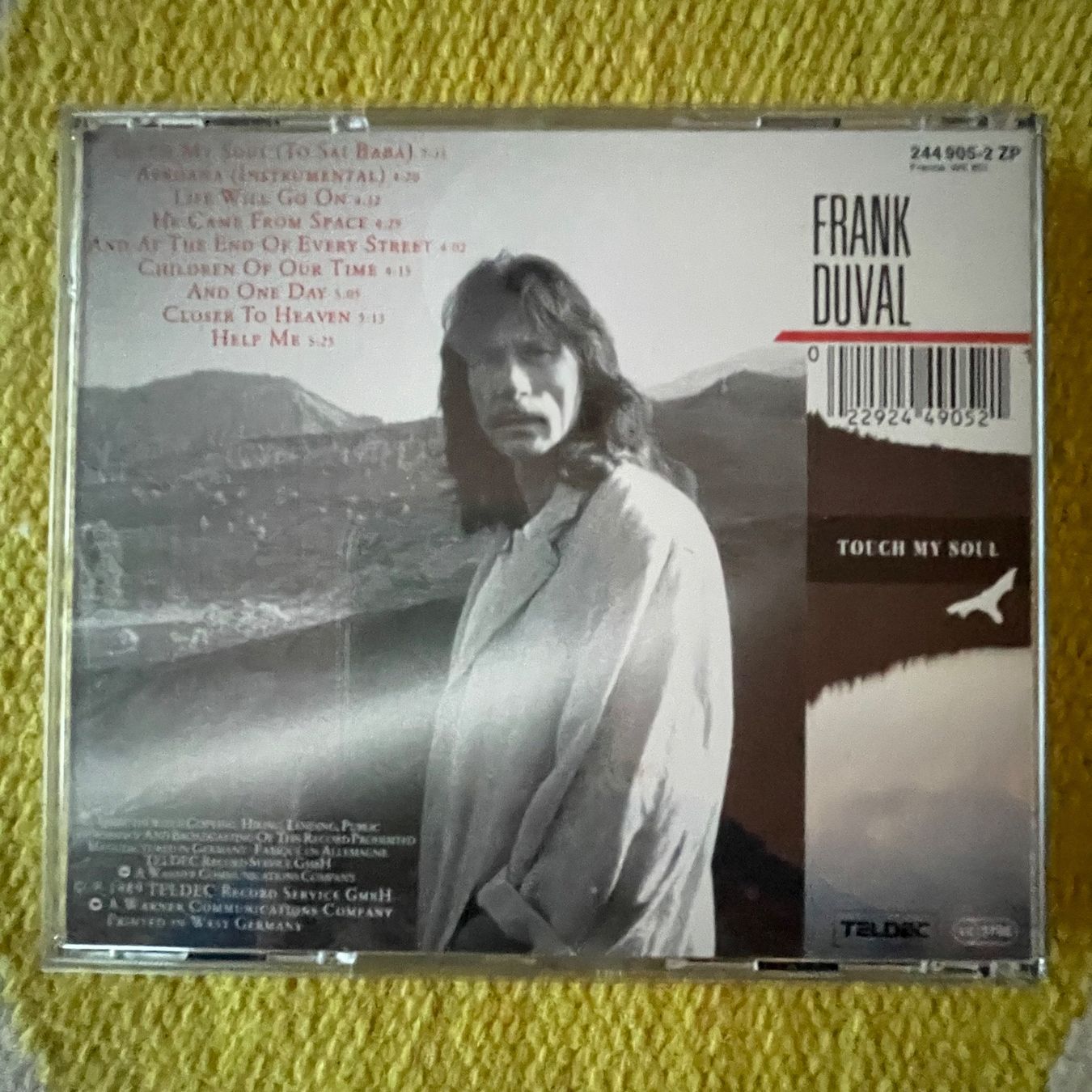 CD: FRANK DUVAL-TOUCH MY SOUL – Usato da Rorschacherberg venduto da CD-Roli 1