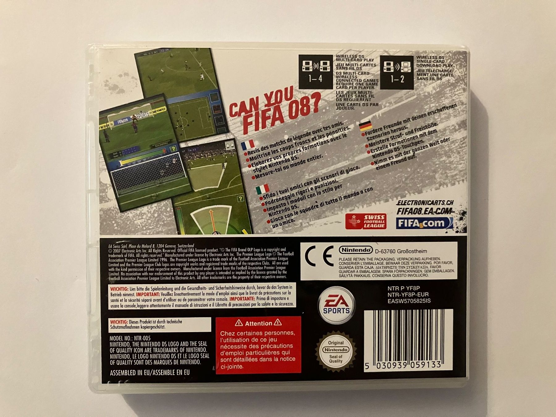 Nintendo Giochi: Fifa 08 – DS – Usato da Ecublens VD venduto da Le_marchand_geek 1