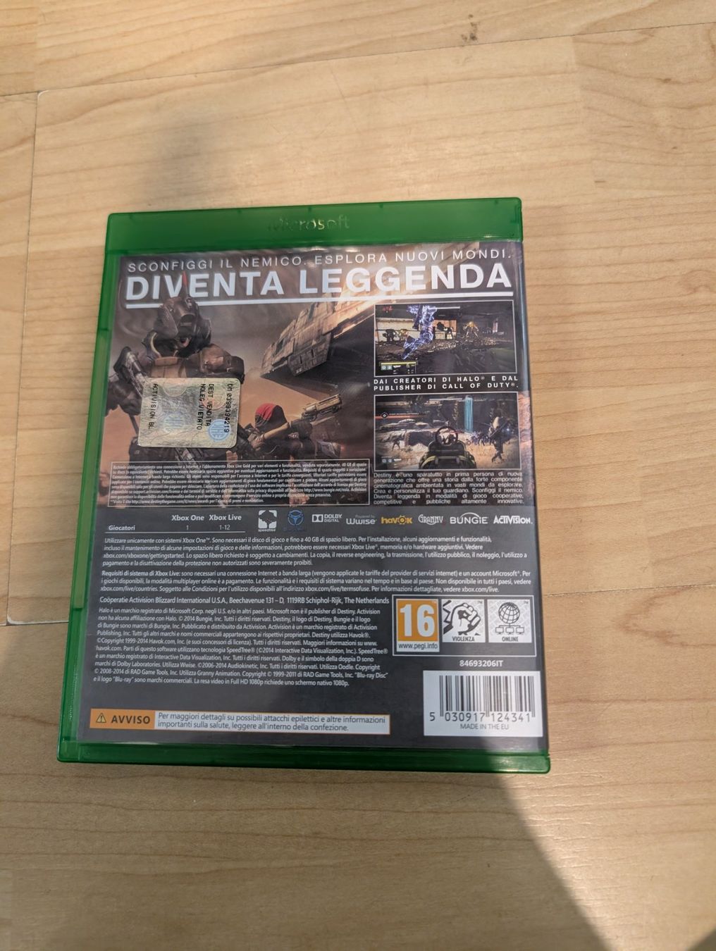 Giochi: Destiny Microsoft Xbox Series x / one – Usato da Giubiasco venduto da Ticinerd 1