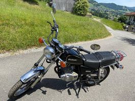 Suzuki GN125 (NF 41 A)Bj. 1984, frisch ab MFK, nur 12'300 km