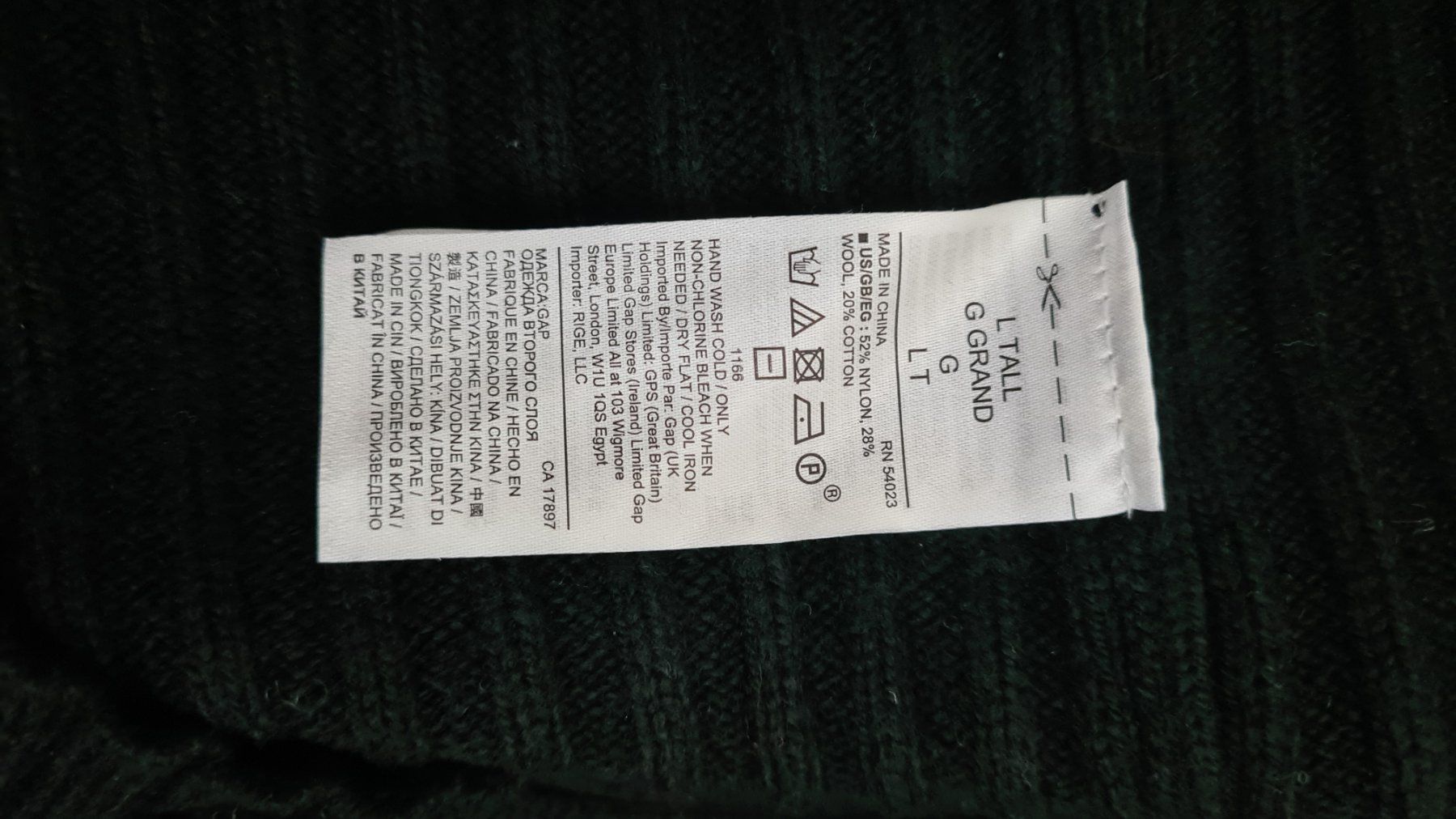 Gap Vestiti: Schwarzes GAP Strickkleid Gr. L Tall NEU – Nuovo (secondo la descrizione) da Jona venduto da hen_7fyc 3