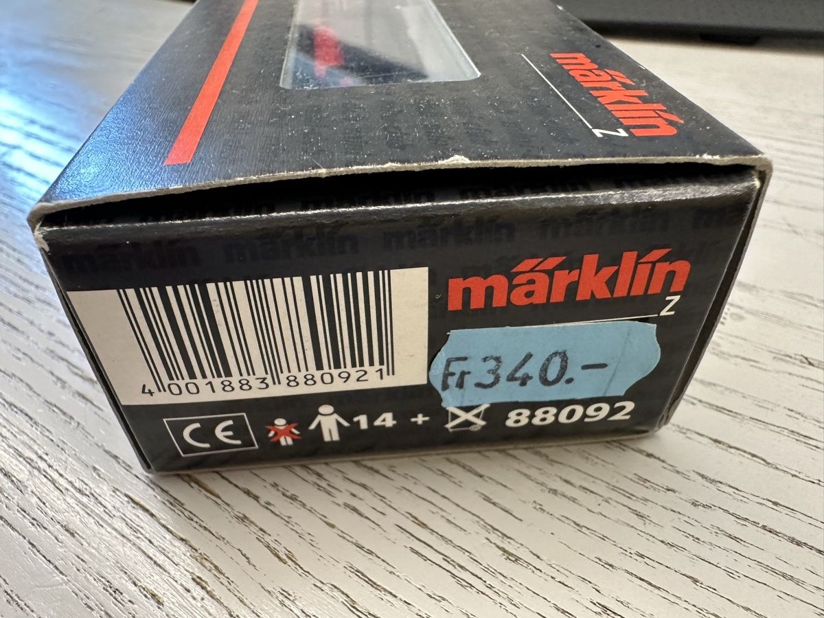 Märklin Modellini di ferrovie: Märklin 88092 DB BR 39 DEFEKT – Difettoso da Lupsingen venduto da New-Haven 3