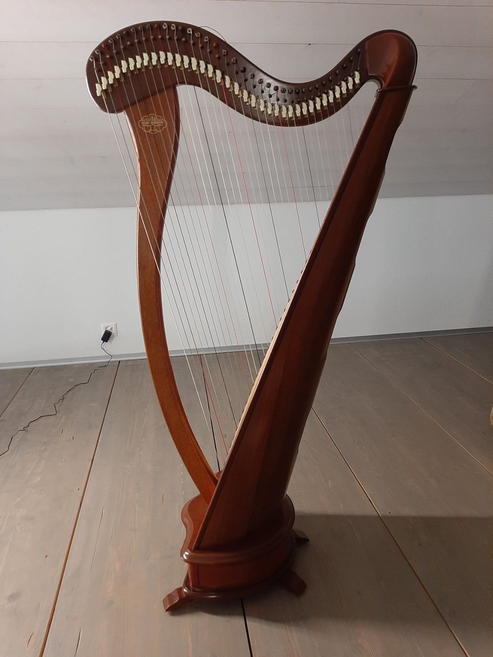 Strumenti musicali: Harfe Camac Jumbo 143 cm Mahagoni – Usato da Bazenheid venduto da derdelorean01