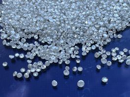 20 St. Single-Cut Diamant-Pointer echte Naturdiamant 1 mm