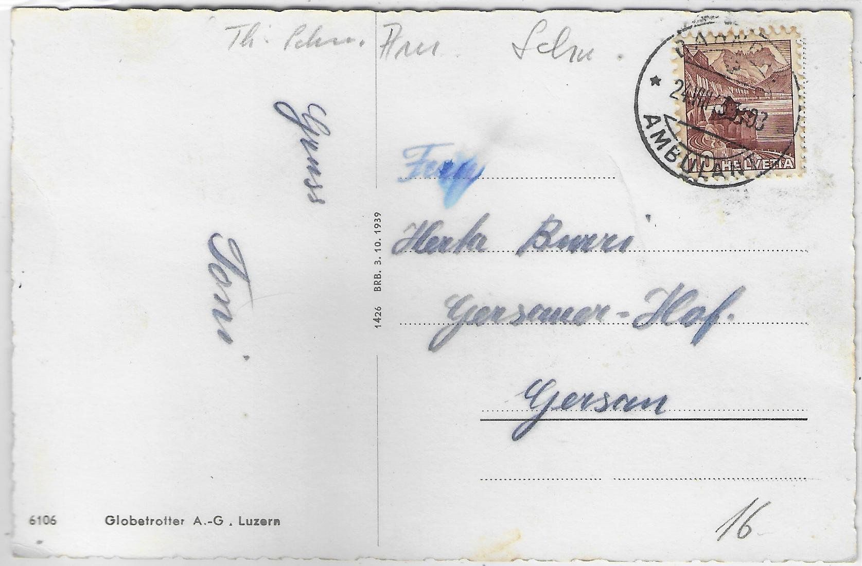 Cartoline postali: Escholzmatt - Generalansicht – Usato da Ettingen venduto da Kartenplanet 1