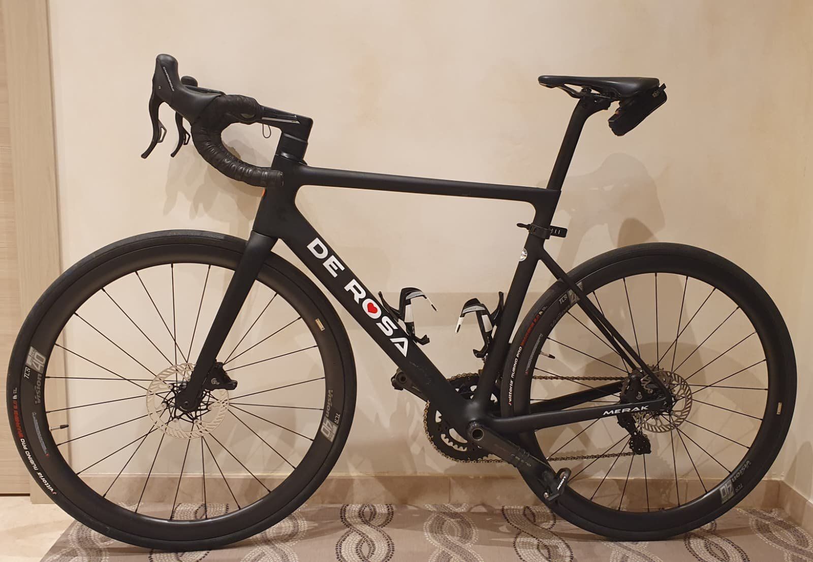 De Rosa Biciclette: DeRosa Merak Campagnolo Super Record EPS 12v – Usato da Chiasso venduto da Kiole