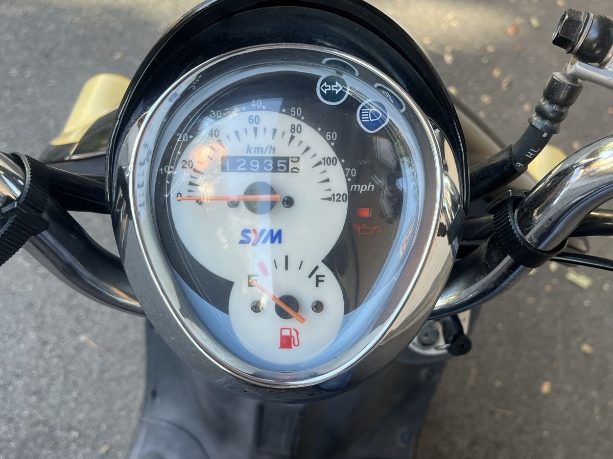 Route: SYM Mio 100  – Défectueux à Wettingen par ele_n8lj 7
