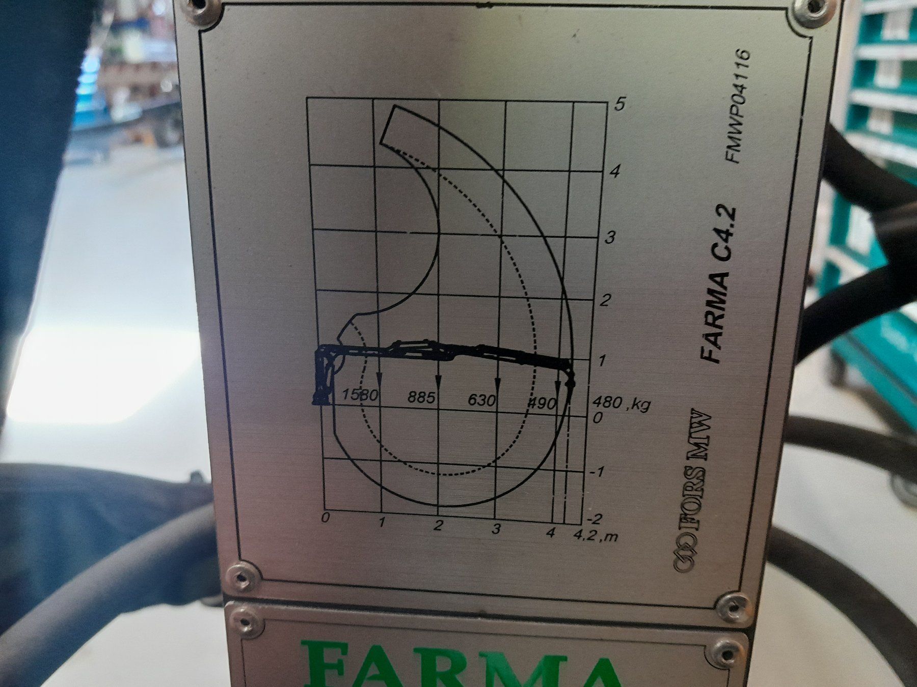 Gru: Kran, Forstkran FARMA 4.2G2 – Nuovo (secondo la descrizione) da Haslen AI venduto da Wildtech 4