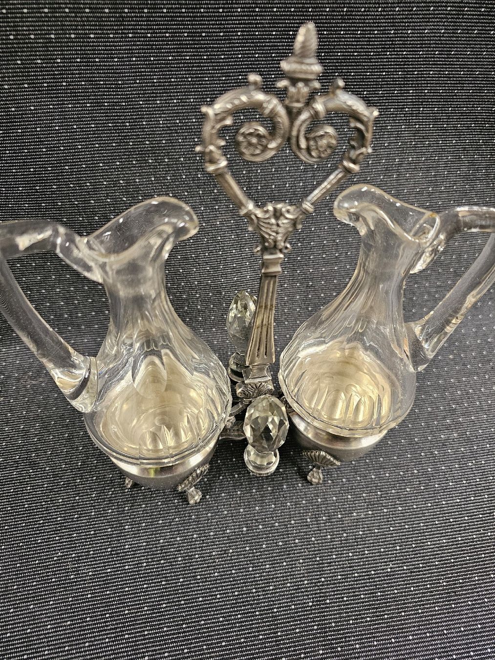 Karaffen: Antikes Silber Öl- & Essig Set, RM F2 – Gebraucht aus Mümliswil von Mizzi77 2