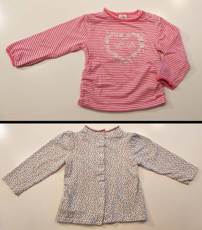 2 STÜCK SWEATSHIRT | s'OLIVER & CHICCO  | Grösse 74