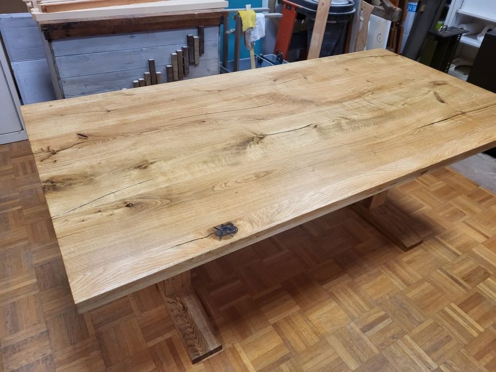 Esstisch Eiche Massivholz 195x100 2