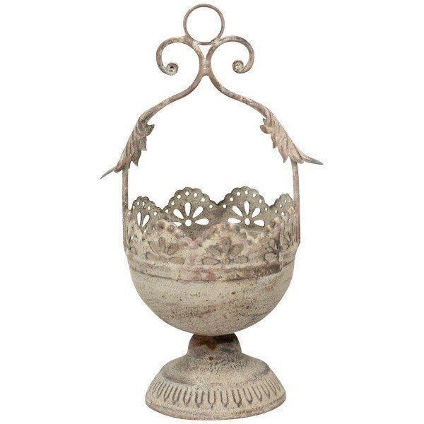 Vasi per fiori: Blumentopf Set-Shabby Chic Art Ferro – Nuovo e nell'imballaggio originale da Volketswil venduto da rubin74 1