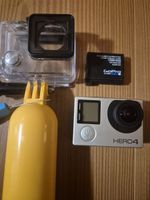 GoPro Hero 4 Silver Edition - guter Zustand! Zubehör