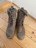 Panama Jack Wildleder/Fellboots taupe Gr. 40