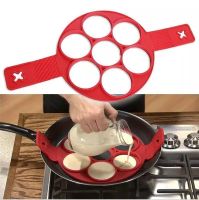 🎯NEU Ei-Pfannkuchenring Silikonpfannenform Antihaft