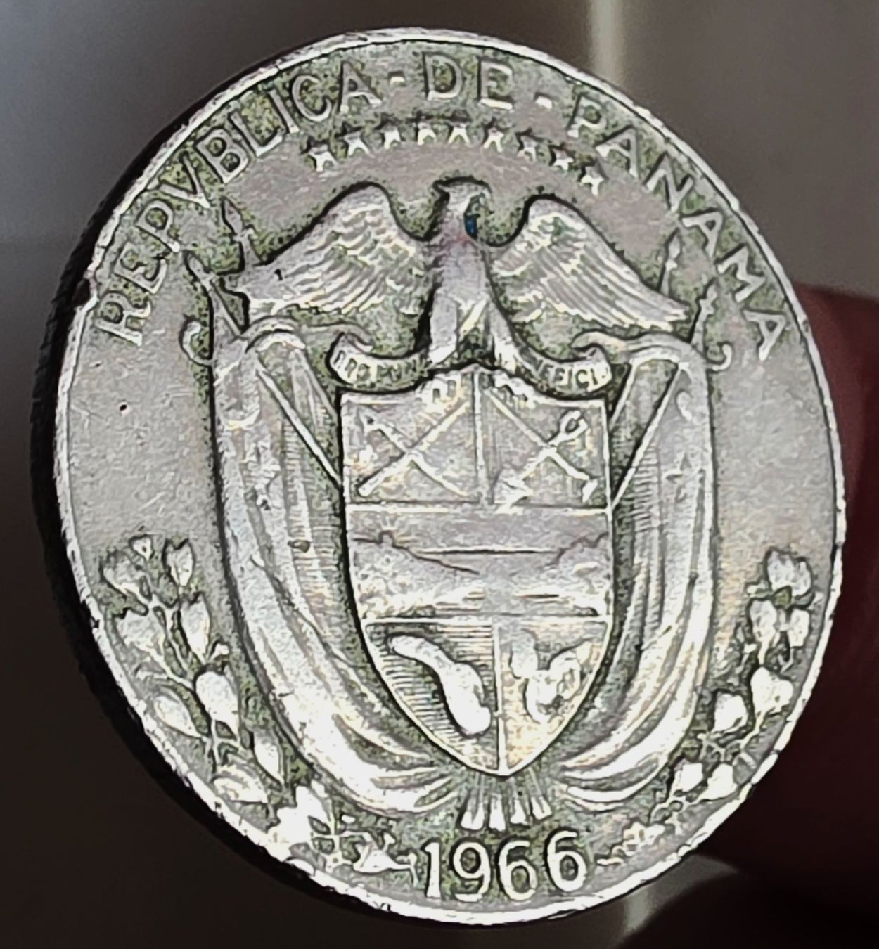 Alle Münzen: PANAMA 1/4 BALBOA 1966 – Gebraucht aus winterthur von CoinPassion 1