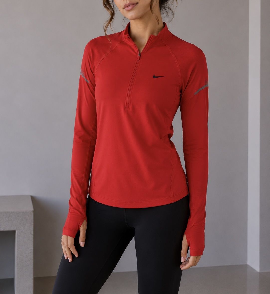Jacken: Nike Sphere Dry Langarm rot Gr. M – Gebraucht aus Bottmingen von ana_5hrv