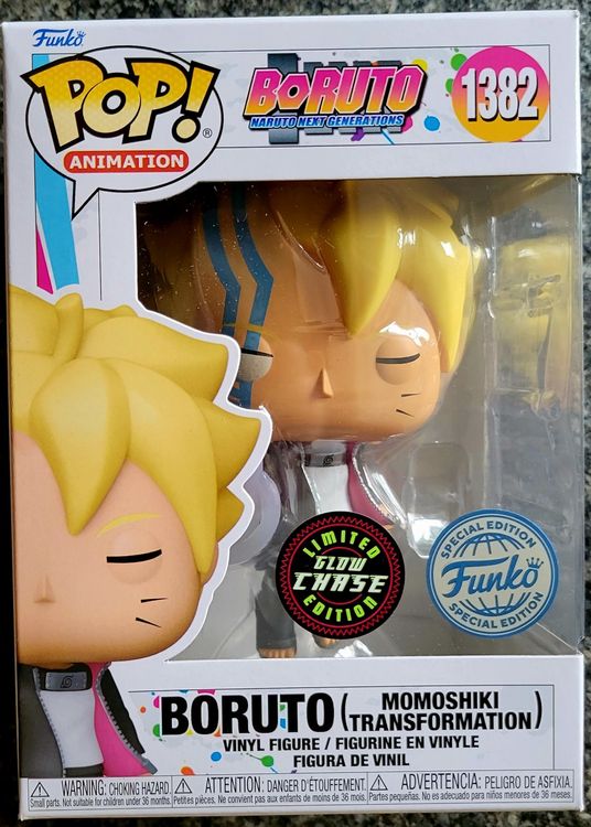 Funko POP - 1382 - Boruto ( Momoshiki Trans. ) - Glow CHASE (Neu (gemäss Beschreibung)) in Allschwil für CHF 34.9 – mit Lieferung auf kaufen
