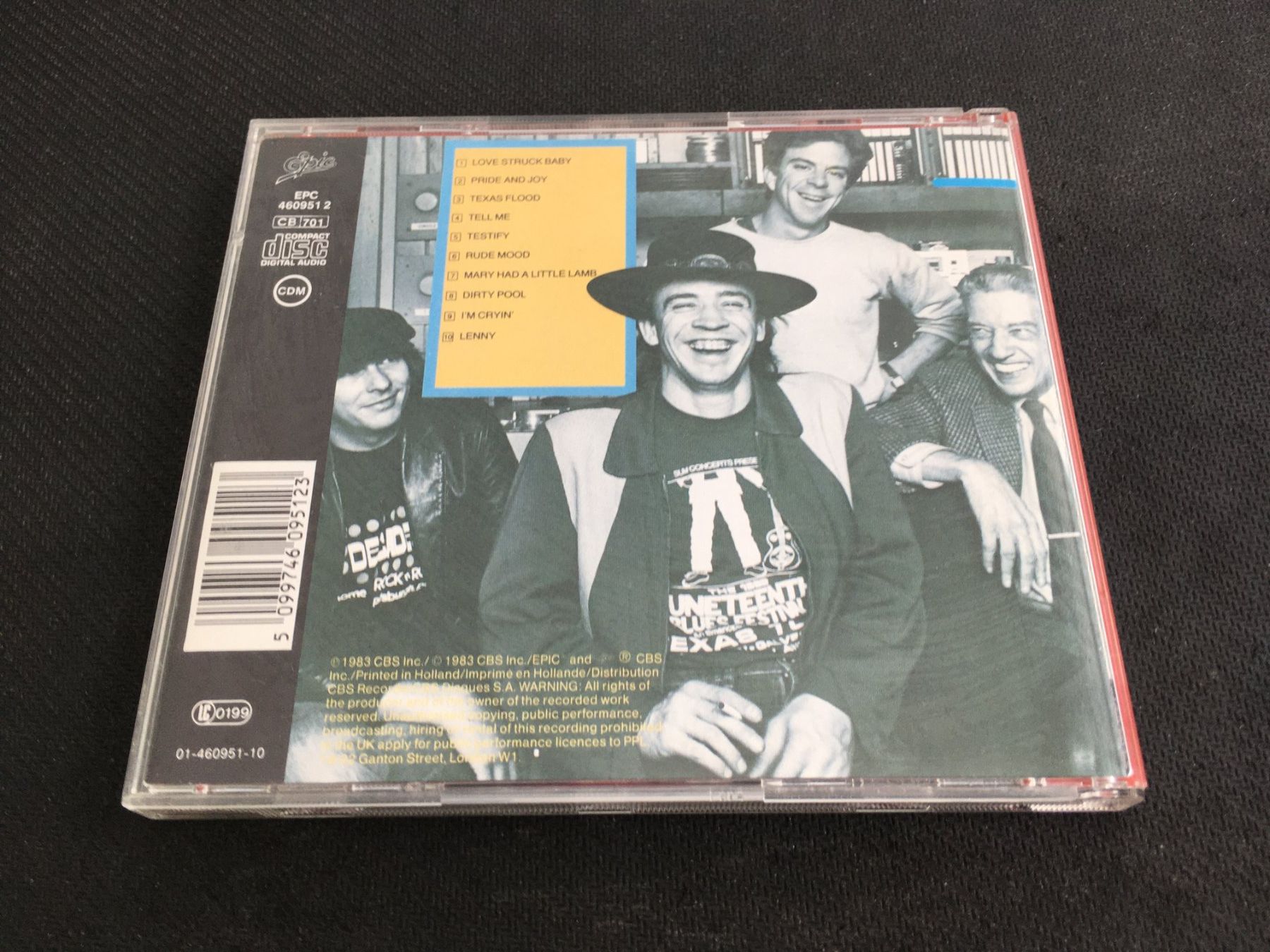 CD: Texas Flood - Stevie Ray and double trouble -CD- – Usato da St.Gallen venduto da MedienJoe 2
