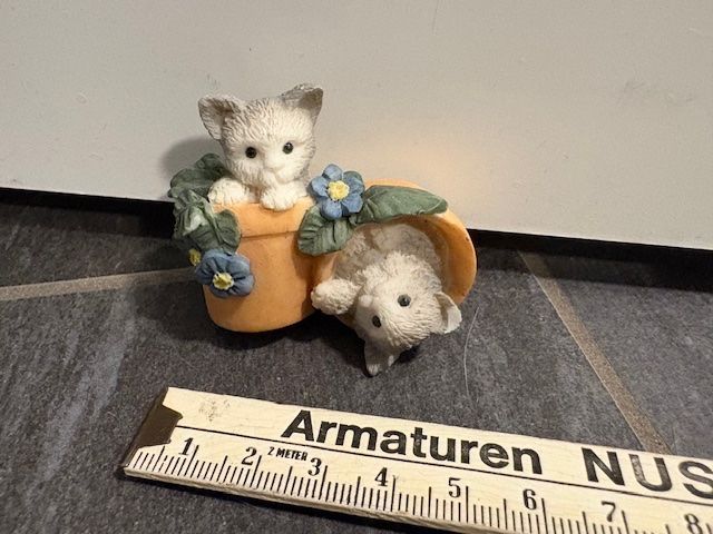 Calamite: Katzenmagnet mit 2 Katzen, Magnet – Usato da Pfäffikon ZH venduto da GZHDZV 3