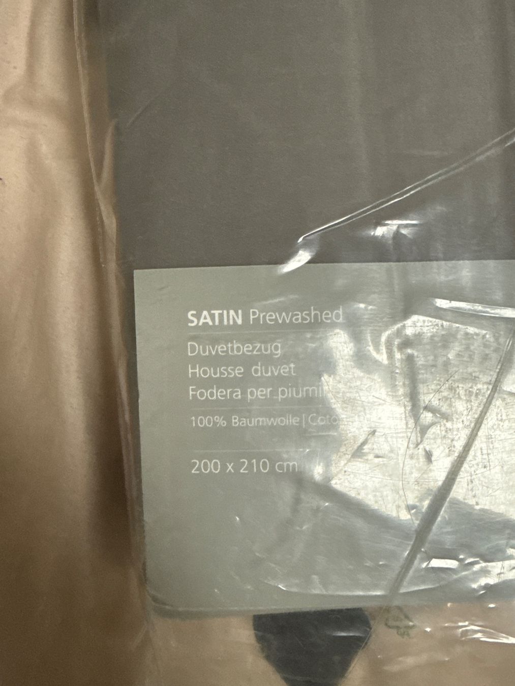 Bettwäsche: Bettanzug 200x210 cm neu in Verpackung – Neu und originalverpackt aus Zürich von Igor-Elektronik 1