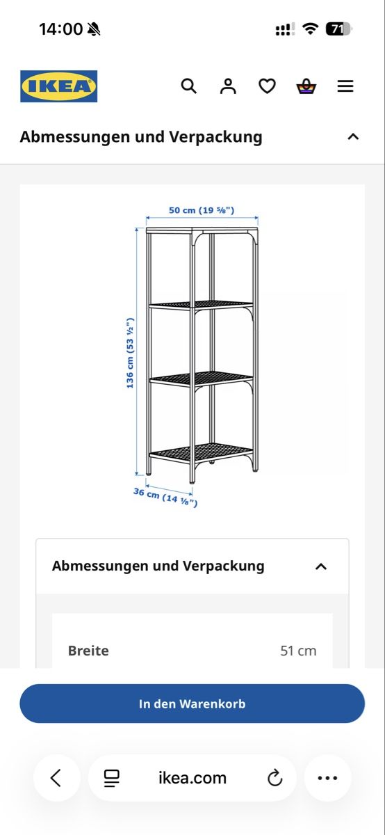 Scaffali: IKEA FJÄLLBO Shelf Black – Usato da Zürich venduto da FredMand 2