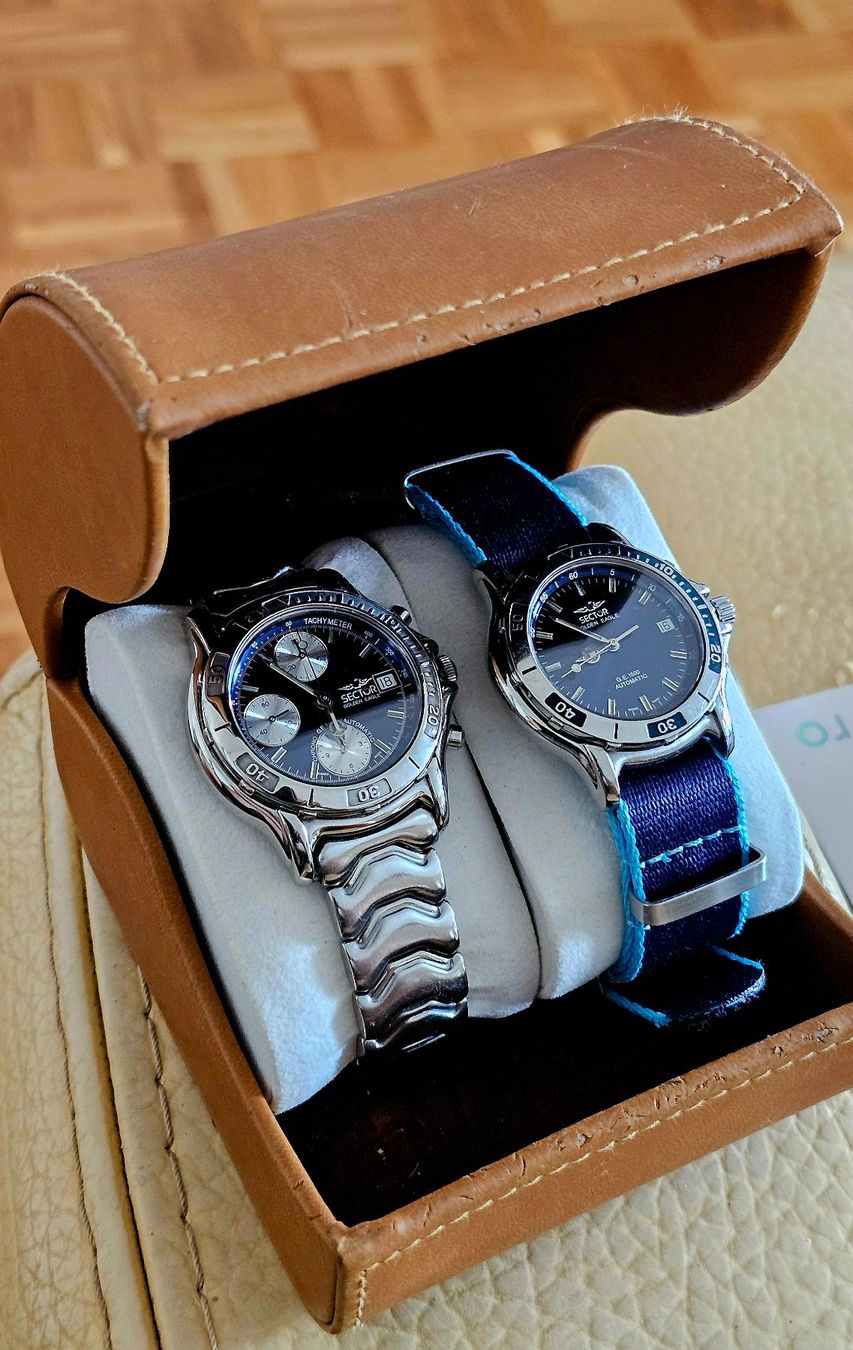 Sector Montres: 2 Sectors GE, 1 chrono Vajoux, 1 Automatic – D'occasion à vevey par Edwatch
