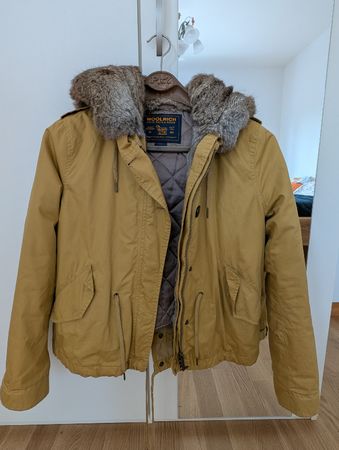 Woolrich Jacke, Winterjacke mit Echtfell, Grösse XS!
