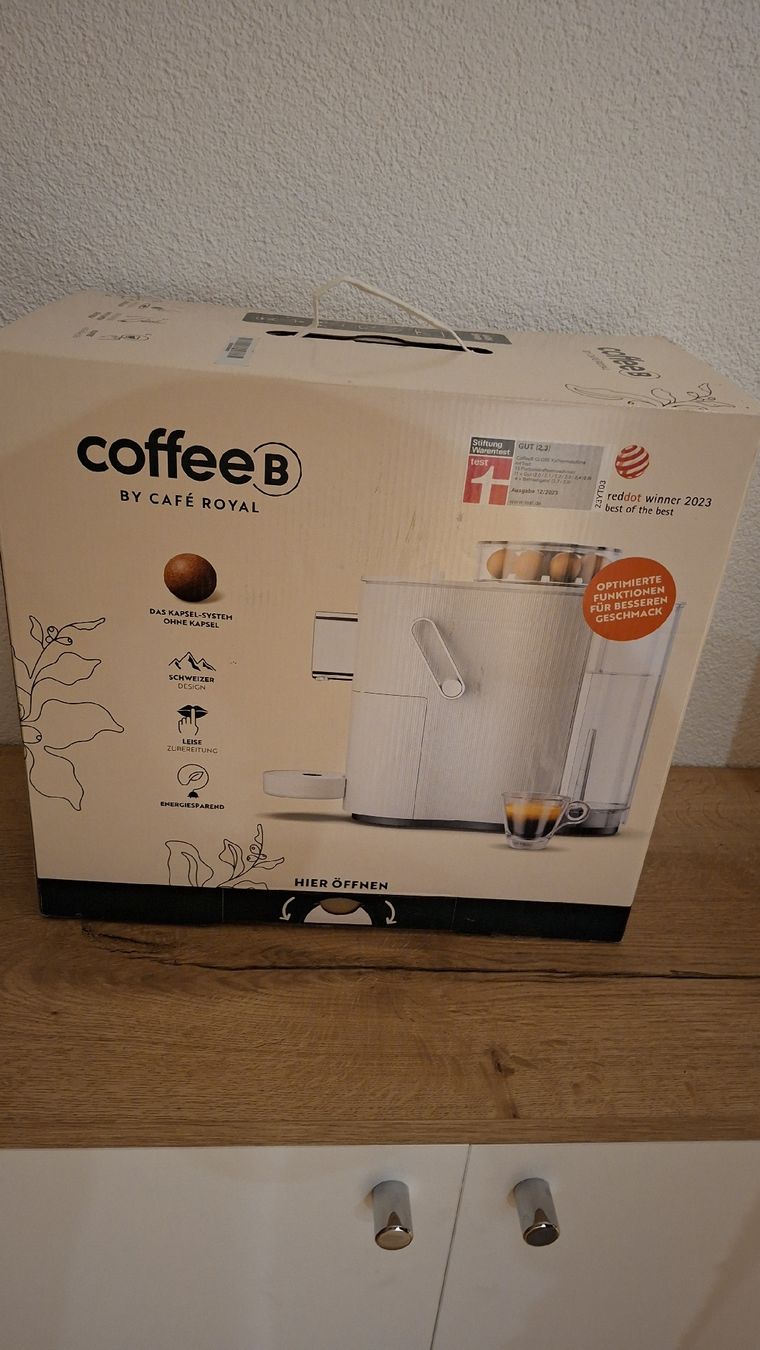 Coffee B Macchine per caffè & Macchine per espresso: Coffee B Cafe Royal Kaffeemaschine NEU – Nuovo e nell'imballaggio originale da Grenchen venduto da tas_5fgw