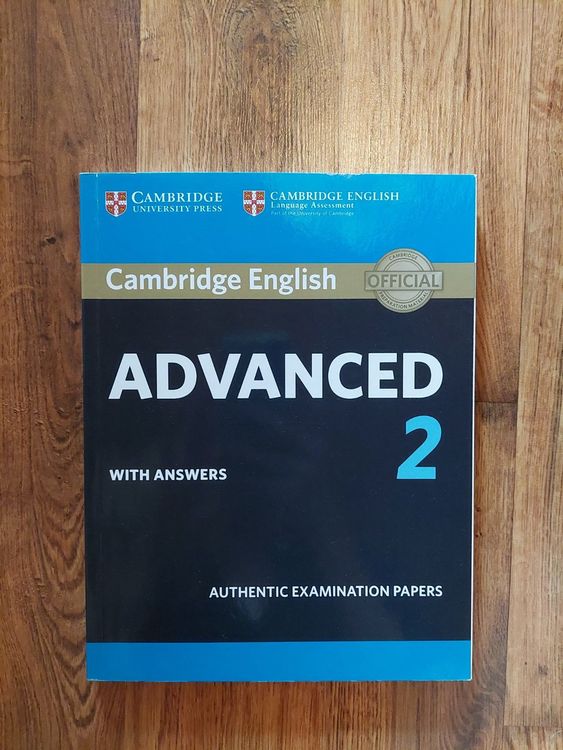 Cambridge English Advanced: Authentic Examination Papers (Gebraucht) in ...